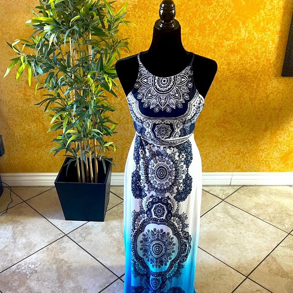 Ombré Maxi Dress